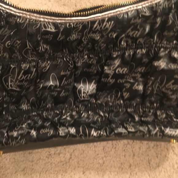 Purse new with tag black with gold - Picture 2 of 5